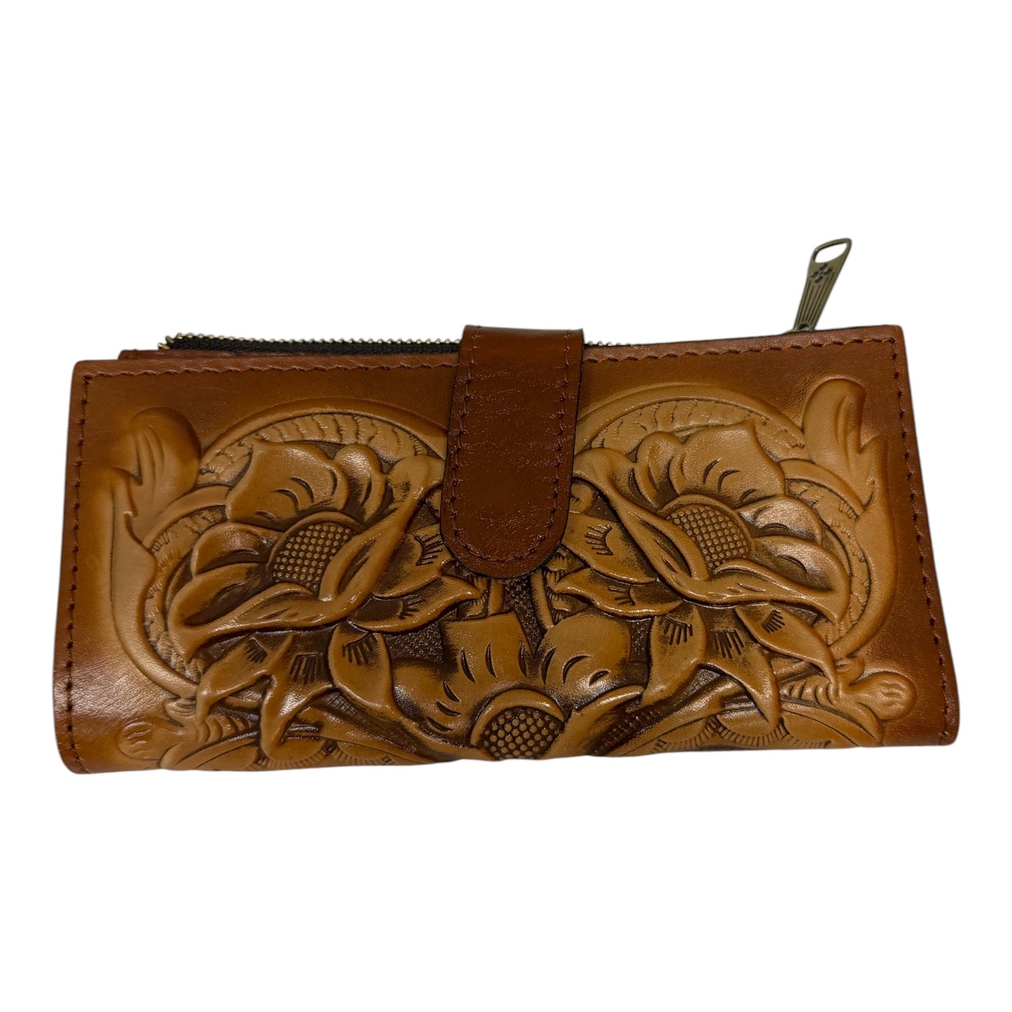 Wallet Designer By Patricia Nash In Brown, Size:Medium