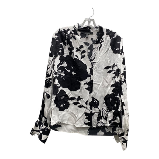Top Ls By White House Black Market In Black & White, Size:Xs