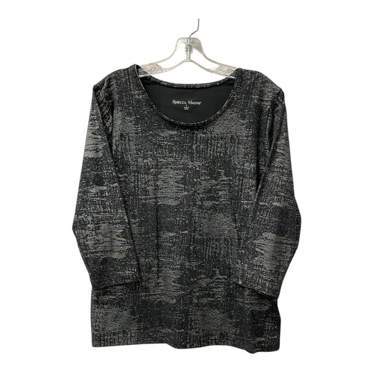 Top Ls By Rebecca Malone In Black, Size:L