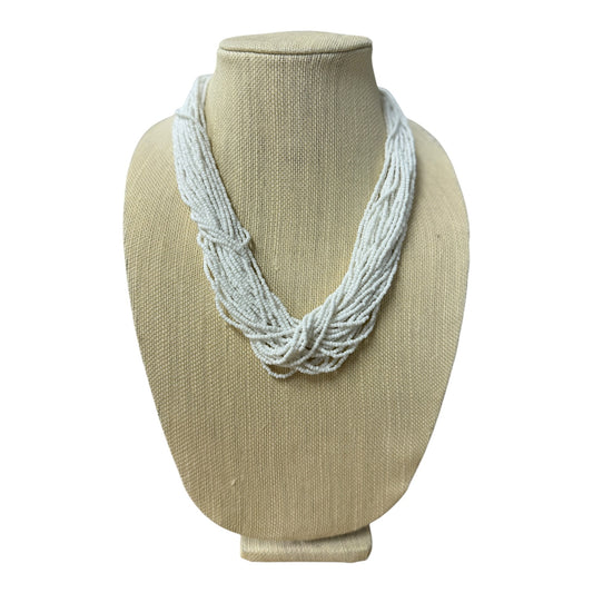 Necklace Statement By Chicos In White