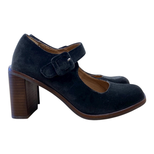 Shoes Heels Block By Sofft In Green, Size:7