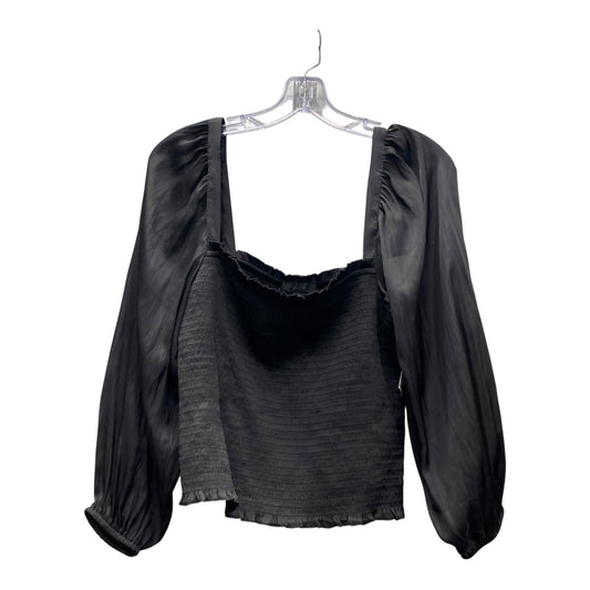 Top Ls By J. Crew In Black, Size:M