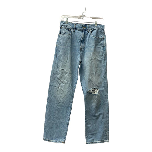 Jeans Straight By Madewell In Blue Denim, Size:4