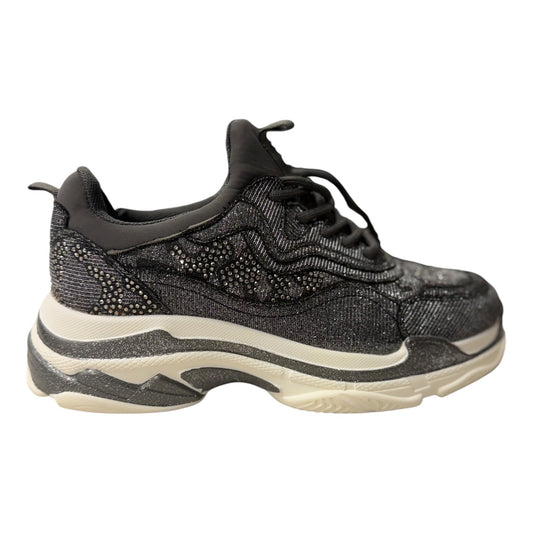 Shoes Athletic By Jessica Simpson In Silver, Size:7.5