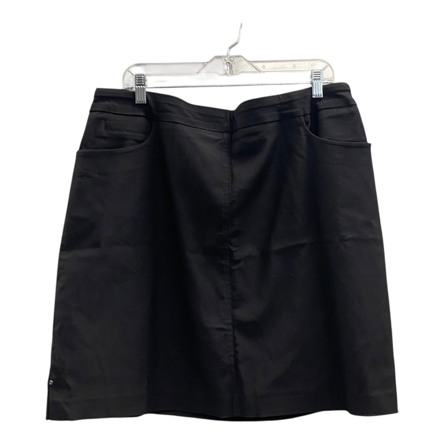 Skort By Hilary Radley In Black, Size:16