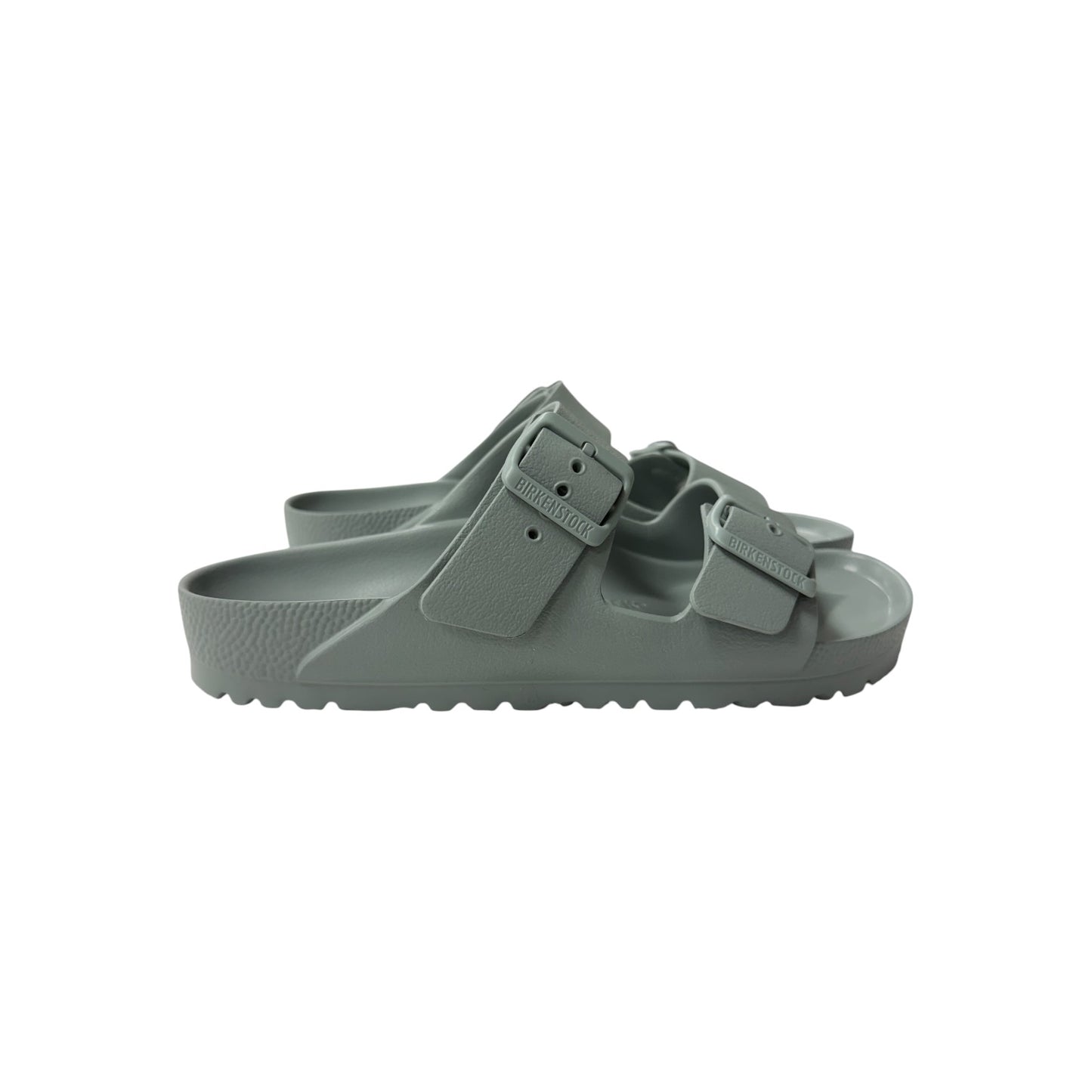 Sandals Flats By Birkenstock In Green, Size:6.5