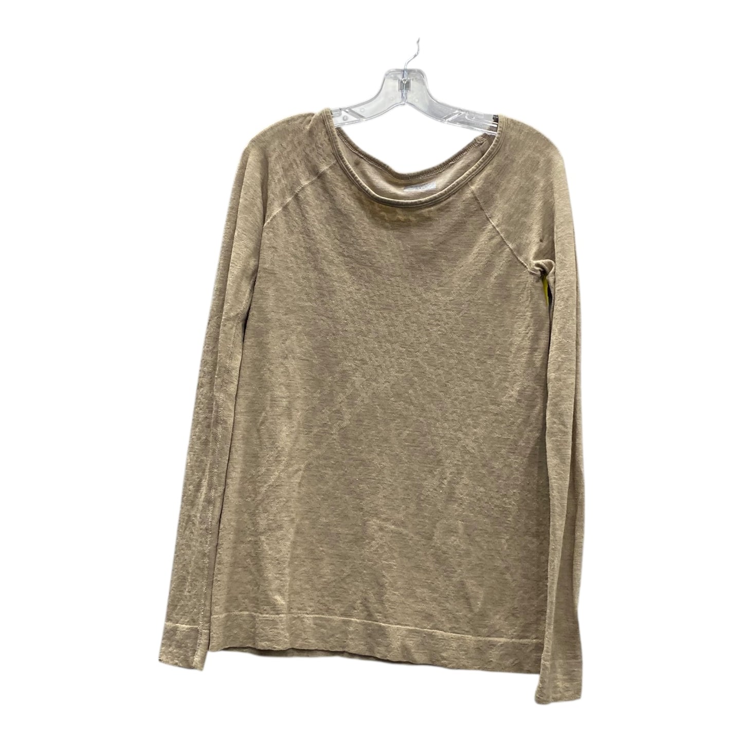 Top Ls By Athleta In Tan, Size:L
