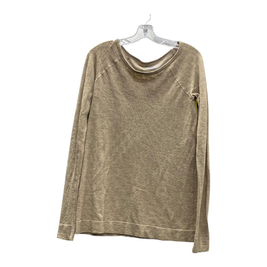 Top Ls By Athleta In Tan, Size:L