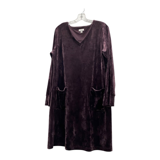 Dress Casual Short By Pure Jill In Purple, Size:L