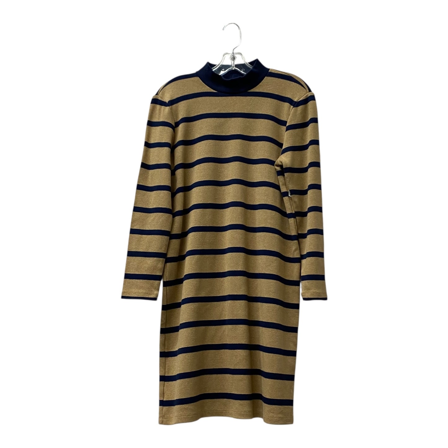 Dress Sweater By Ann Taylor In Tan, Size:Lp