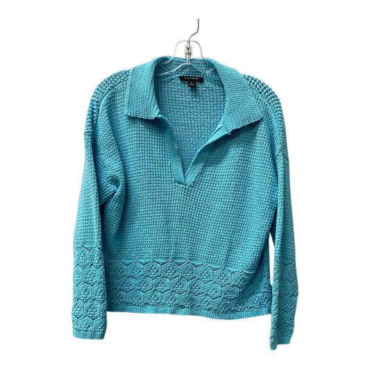 Sweater By Ann Taylor In Blue, Size:Mp