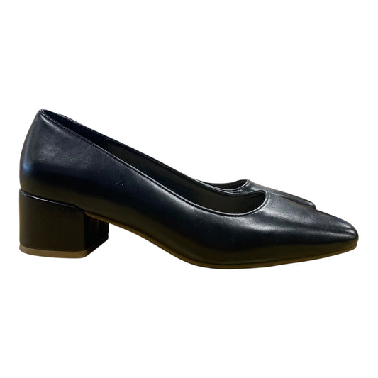 Shoes Heels Block By Liz Claiborne In Black, Size:7