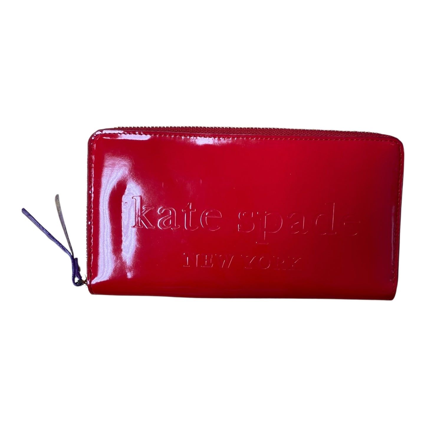 Wallet Designer By Kate Spade In Red, Size:Medium