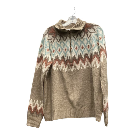 Sweater By Grace & Lace In Beige, Size:L