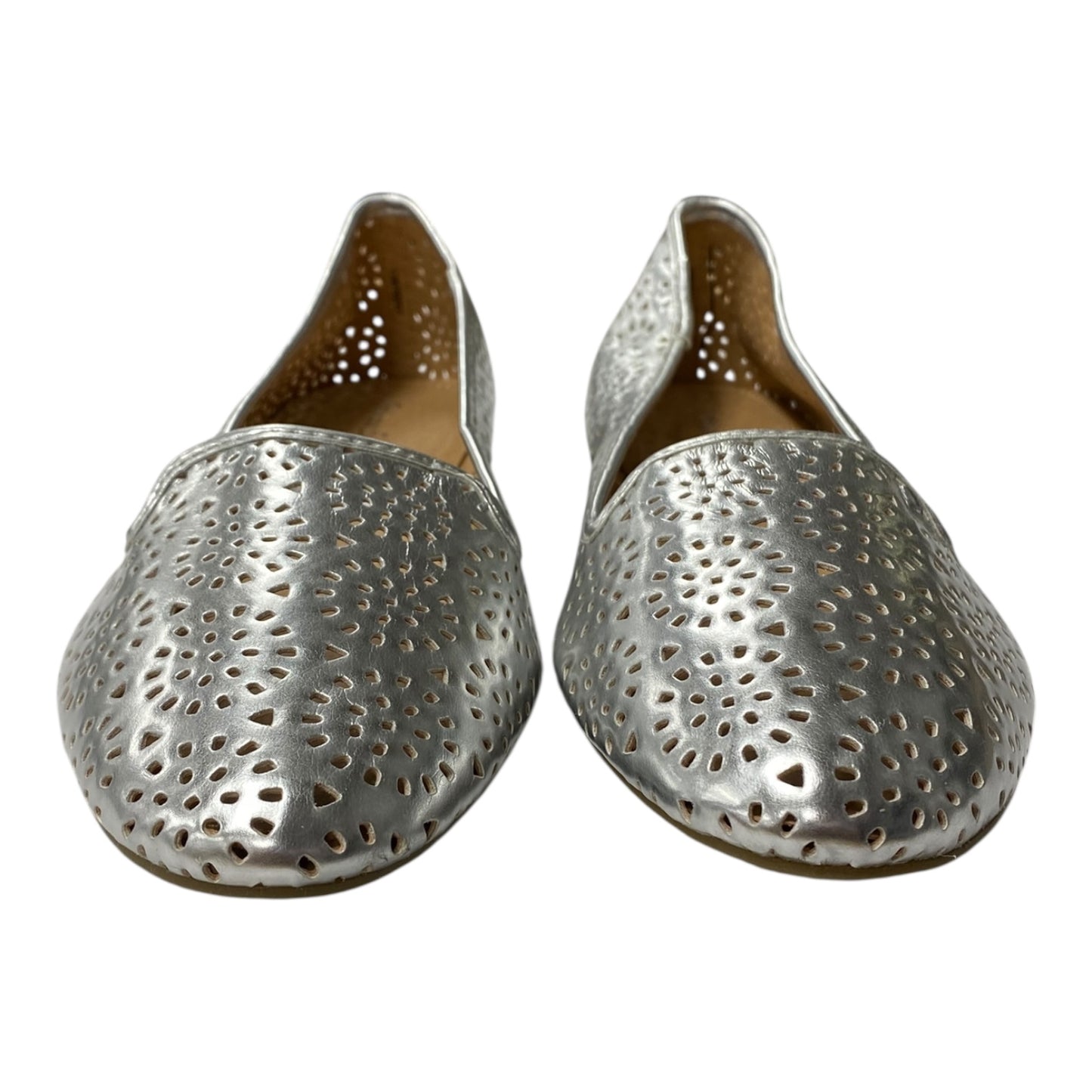 Shoes Flats By American Eagle In Silver, Size:10