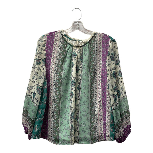 Top Ls By Loft In Green, Size:Mp