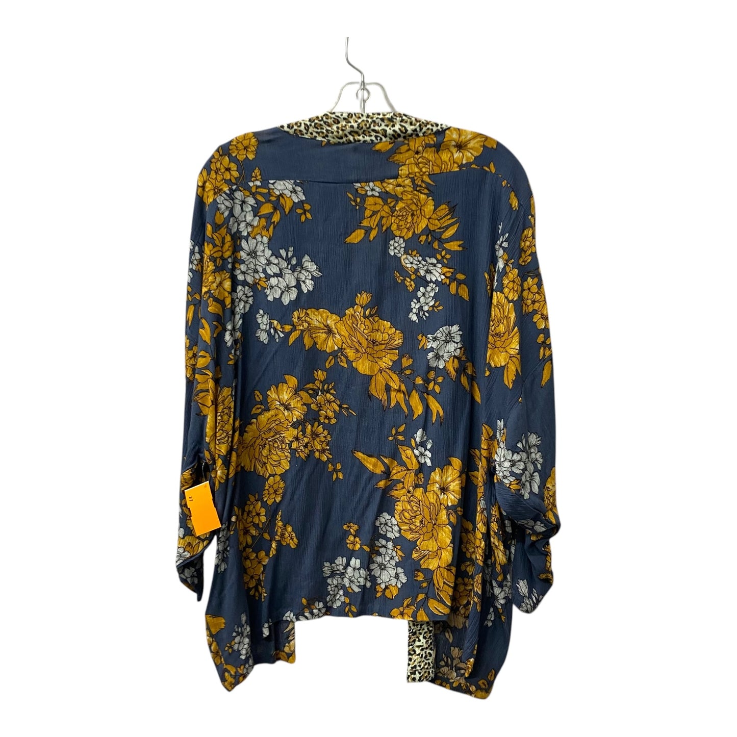 Kimono By Anthropologie In Blue, Size:Osfm