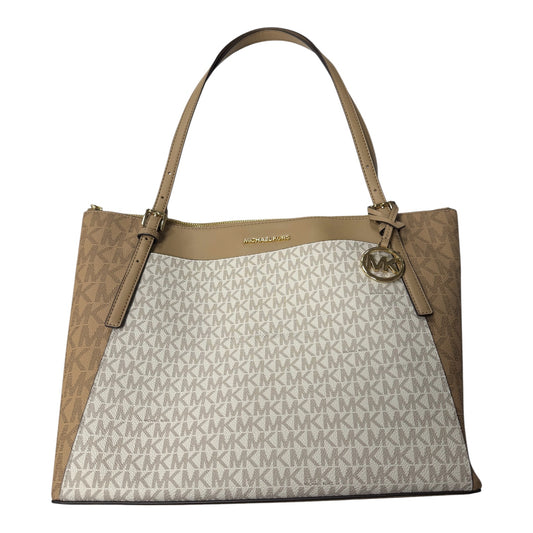 Handbag Designer By Michael Kors In Tan, Size:Large