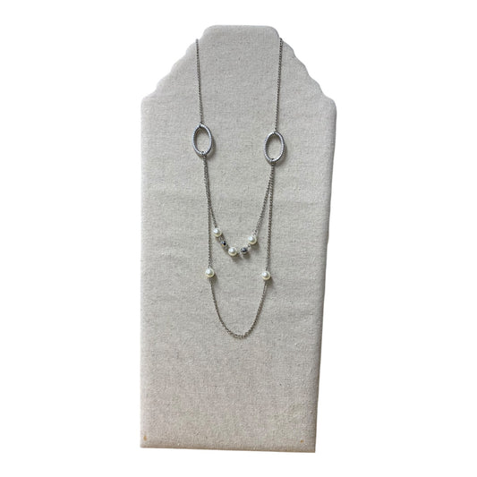 Necklace Layered By Cme In Silver