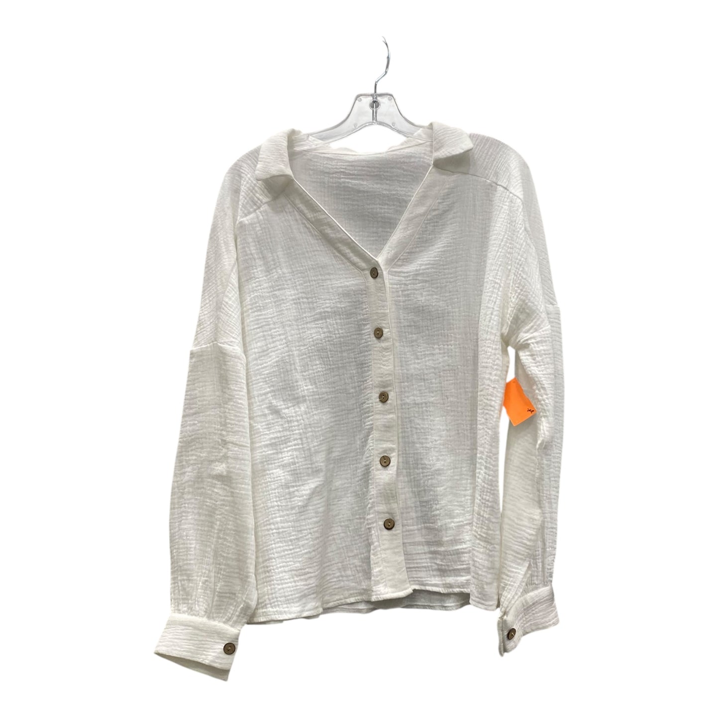 Top Ls  In White, Size:M