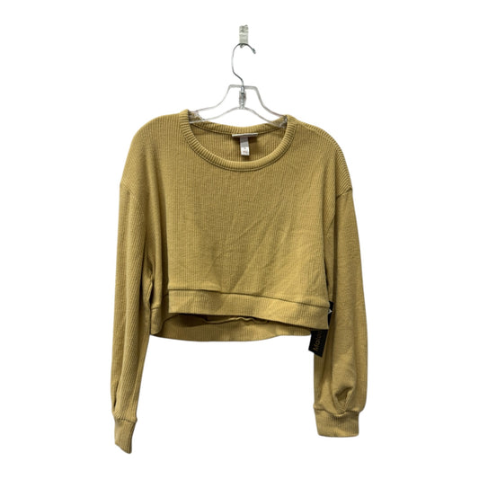Mat Top Ls By Isabel Maternity In Tan, Size:M