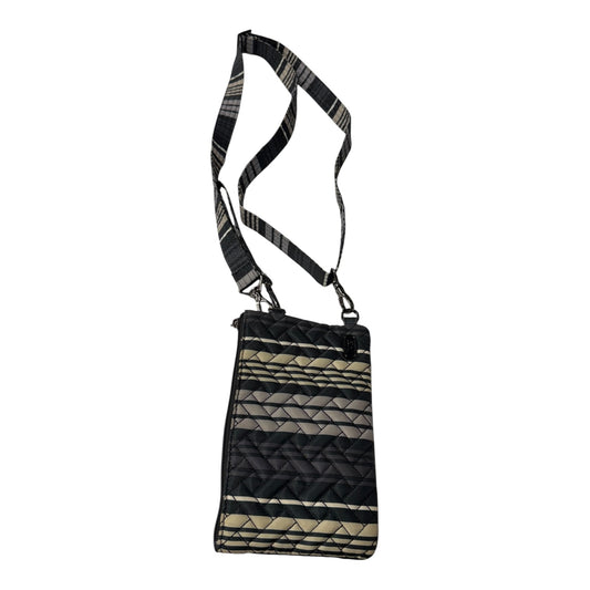 Crossbody By Lugg In Black & Tan, Size:Small
