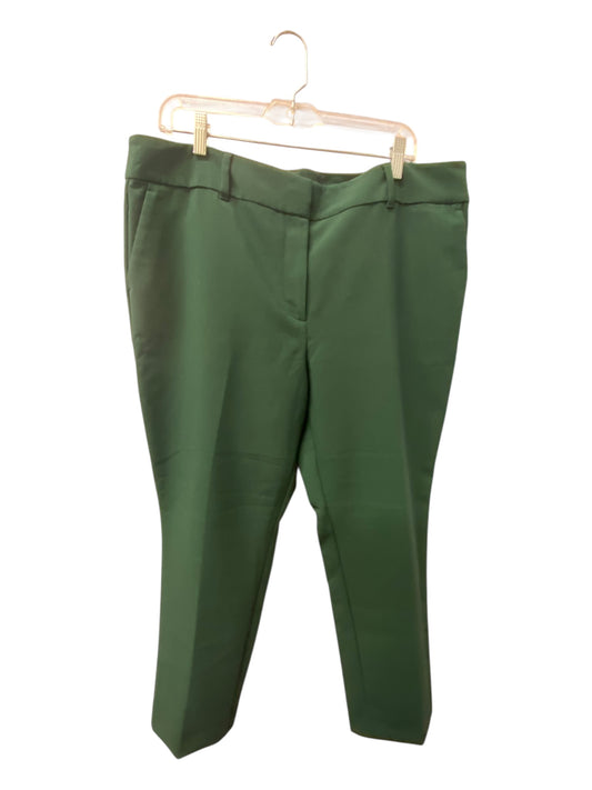 Pants Dress By Ann Taylor In Green, Size:14