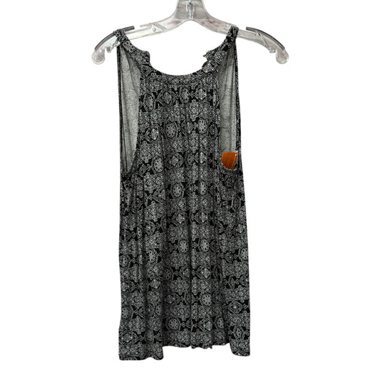 Top Sleeveless By Loft In Black, Size:M