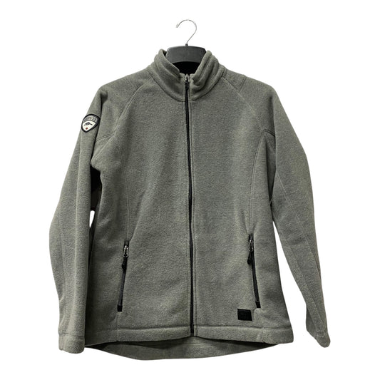 Jacket Fleece By Root 73 In Grey, Size:L