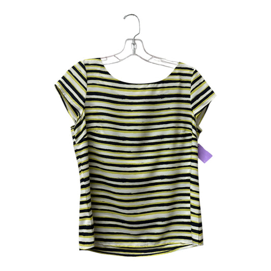 Top Ss By Loft In Black & Yellow, Size:Mp