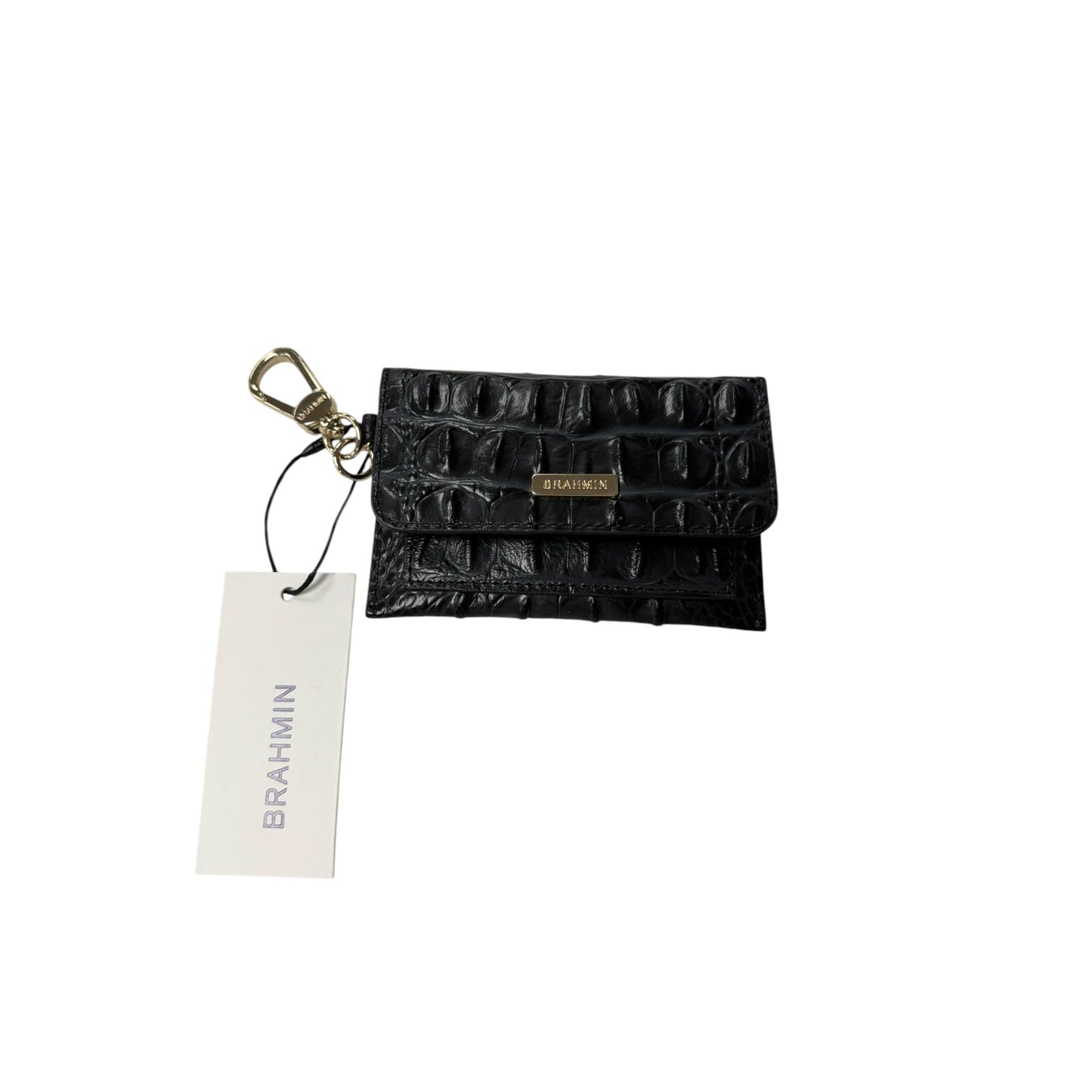 Id/Card Holder Designer By Brahmin In Black