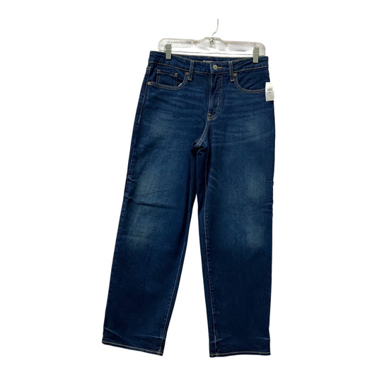 Jeans Straight By Old Navy In Blue Denim, Size:8P