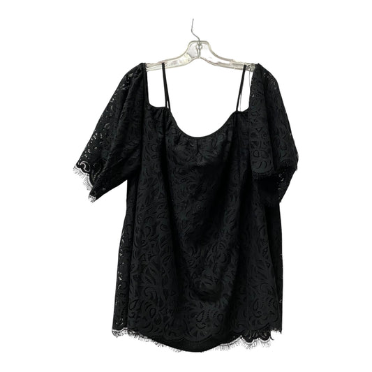 Top Ss By Vince Camuto In Black, Size:L