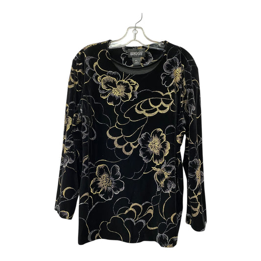 Top Ls By Briggs In Black & Gold, Size:Lp