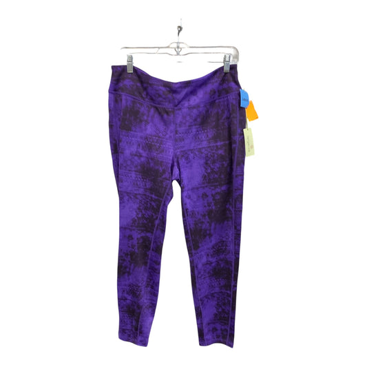 ATHLETIC LEGGINGS by TANGERINE In PURPLE, Size: L