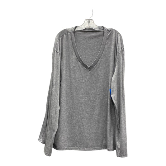 Top Ls By Cme In Grey, Size:4X