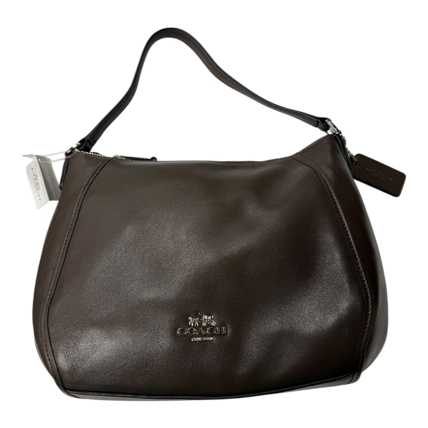 Handbag Designer By Coach In Brown, Size:Medium