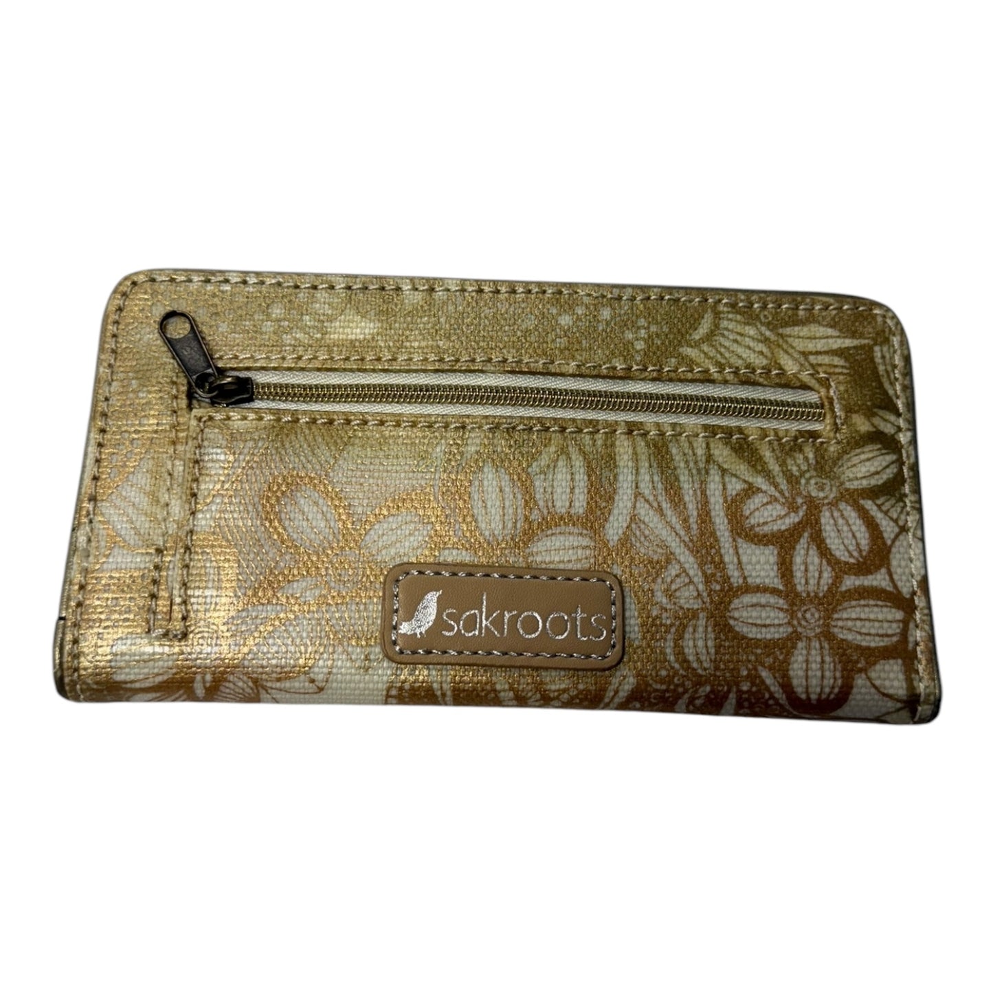 Wallet By Sakroots In Gold, Size:Medium