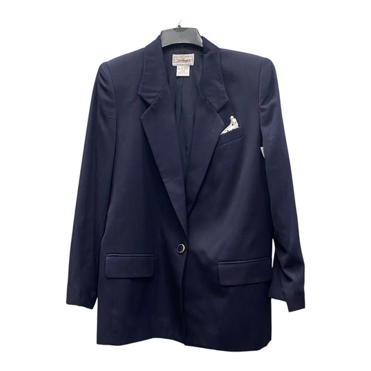 Blazer By Worthington In Navy, Size:L