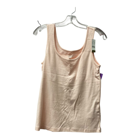 Top Sleeveless Basic By J. Crew In Peach, Size:L