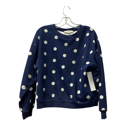 Sweatshirt Crewneck By Loft In Blue, Size:Mp