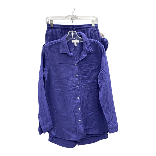 Pants Set 2Pc By Jessica Simpson In Blue, Size:S