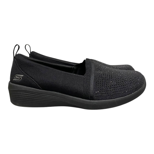 Shoes Flats By Skechers In Black, Size:10