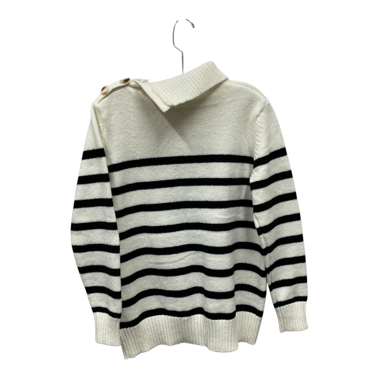 Sweater By Bibi In Black & White, Size:S