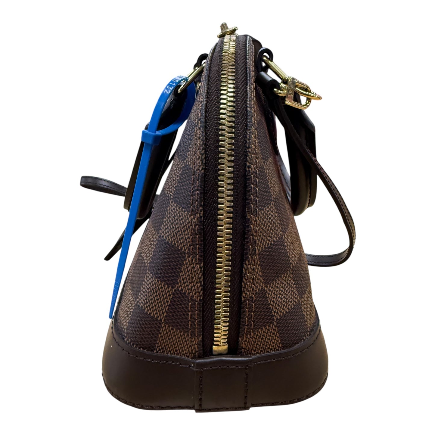 Handbag Luxury Designer By Louis Vuitton In Brown, Size:Small
