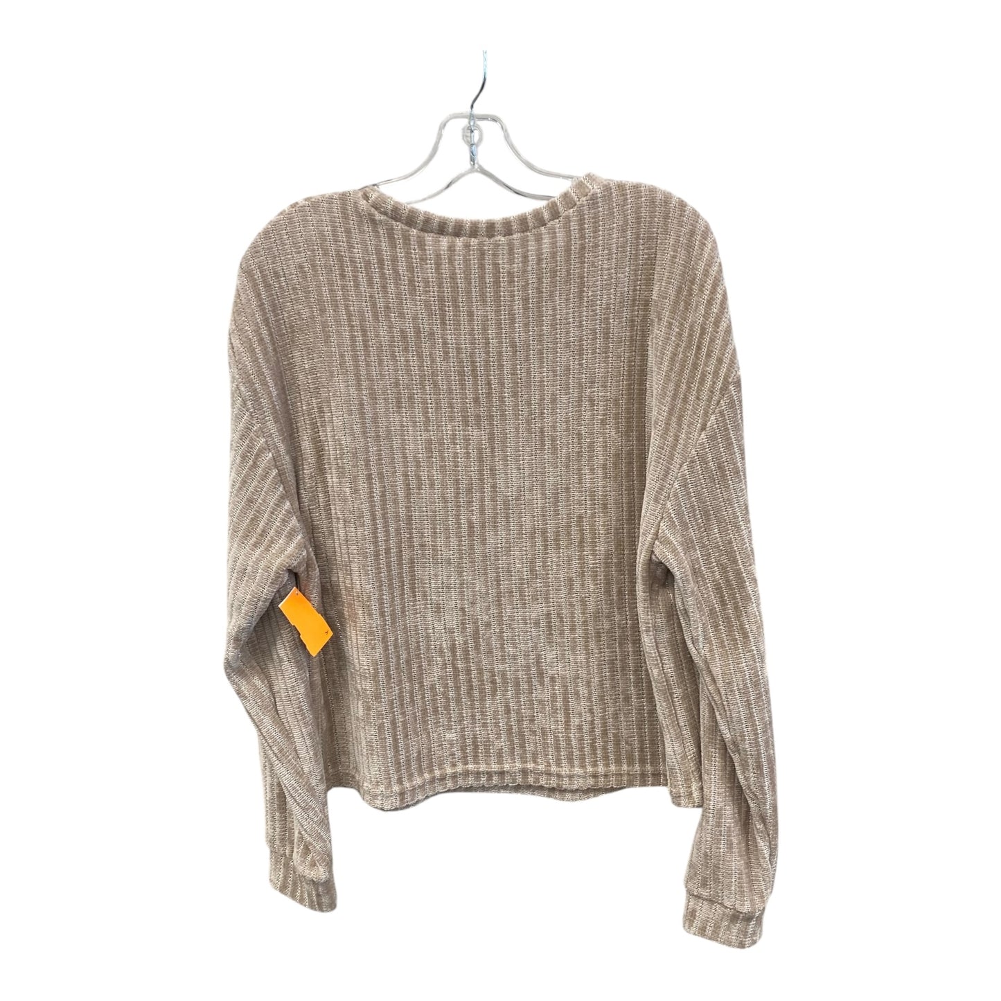 Sweater By Lulus In Tan, Size:M