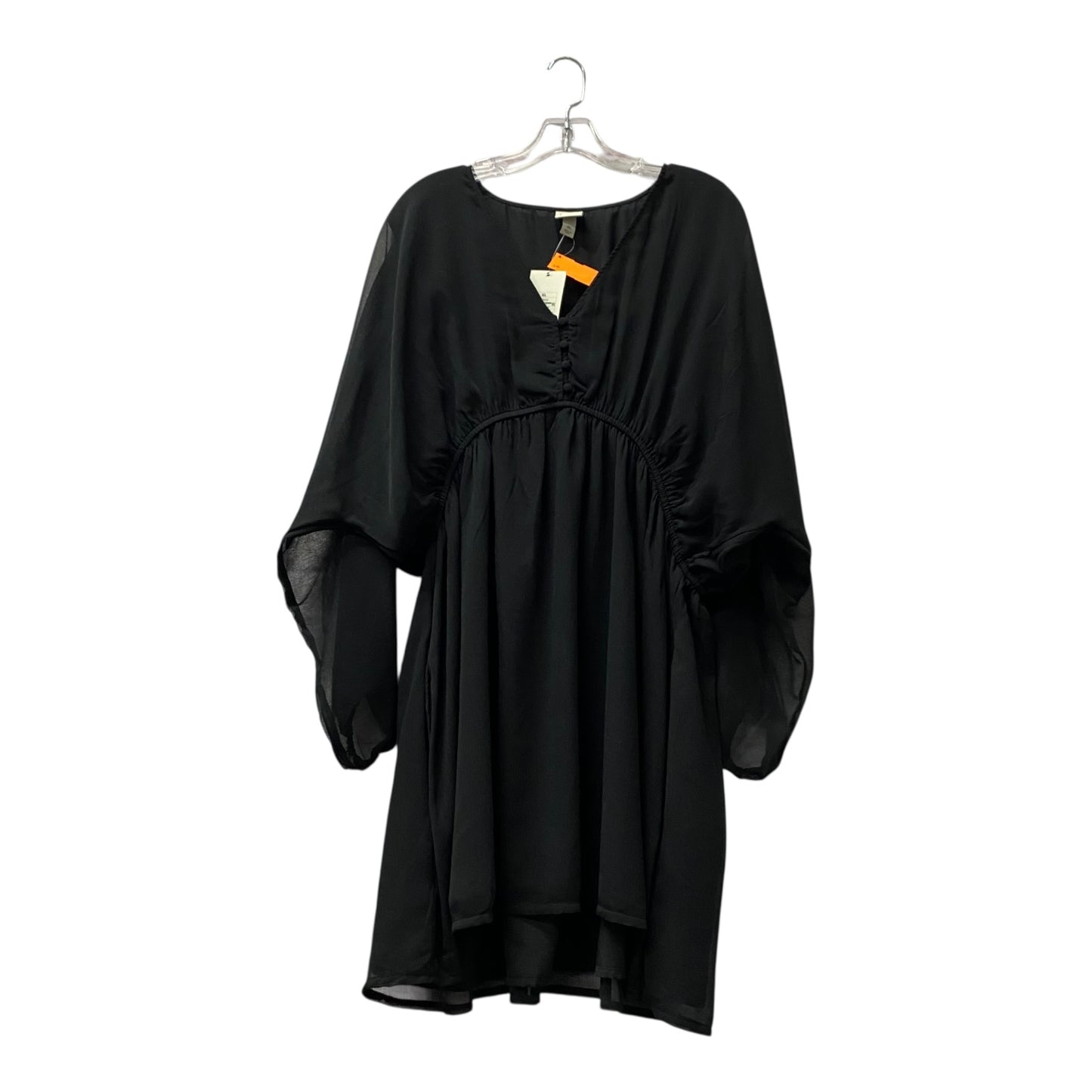 Top Ls By A New Day In Black, Size:Xl