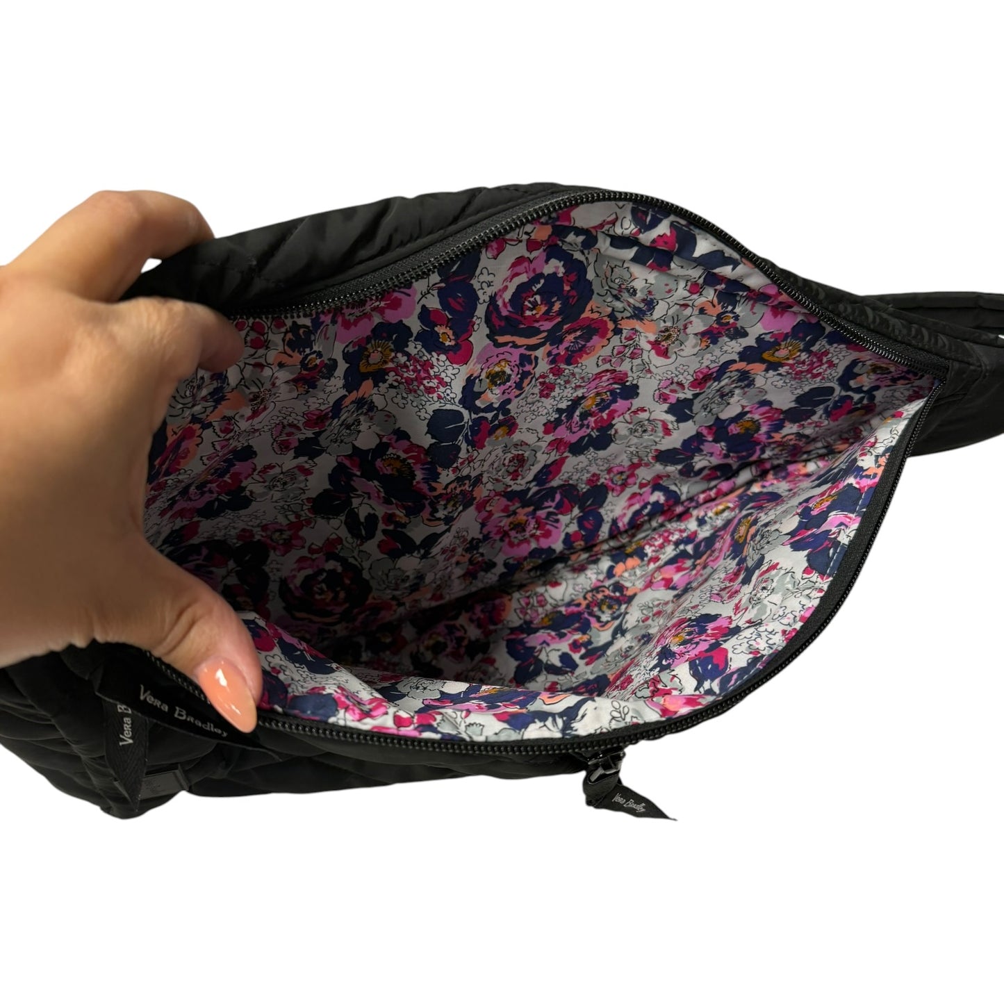 Backpack By Vera Bradley In Black, Size:Medium