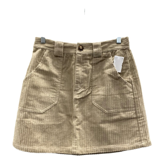 Skirt Mini & Short By Loveriche In Beige, Size:8