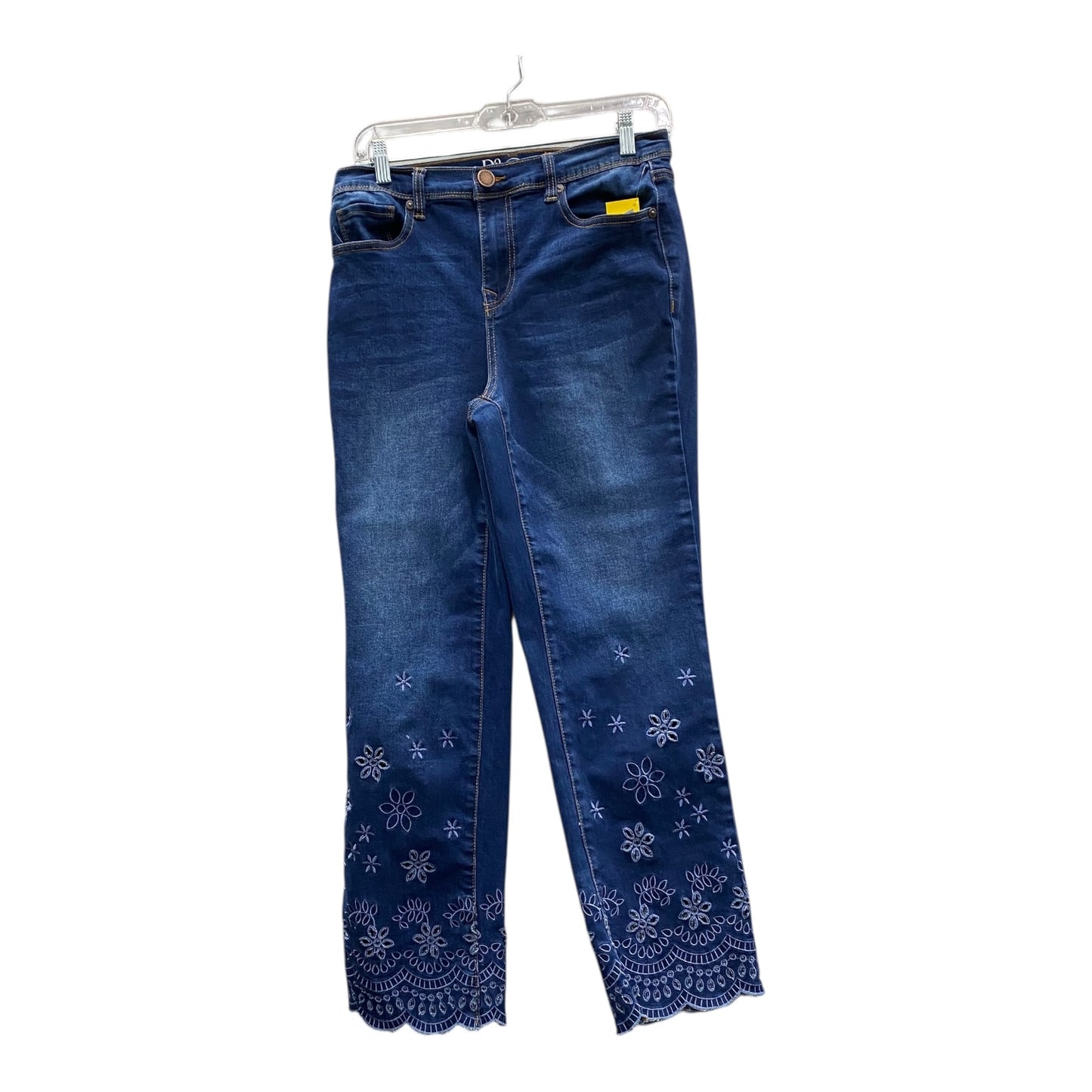 Jeans Cropped By Dg2 In Blue, Size:8